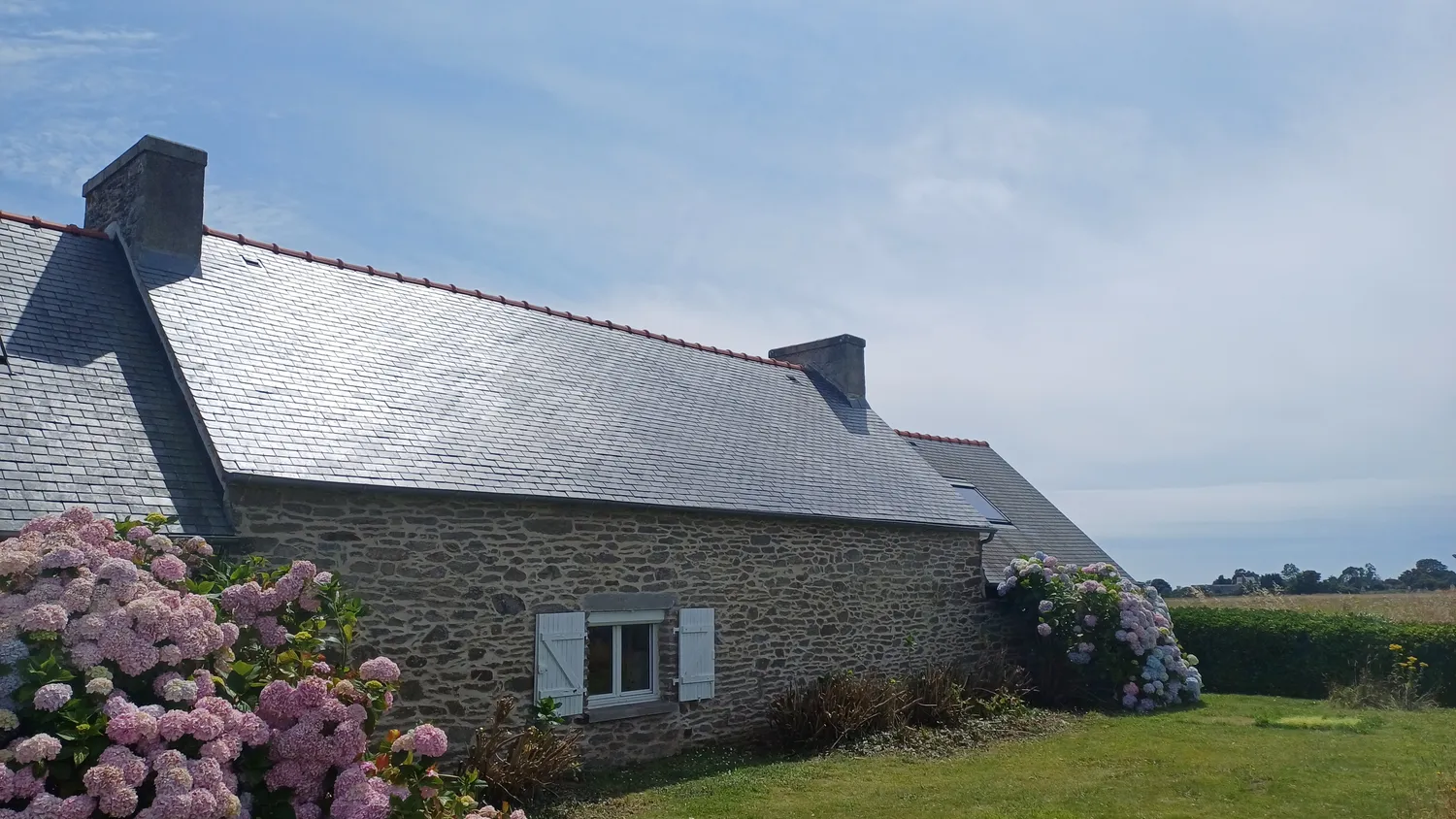 pose de velux combrit